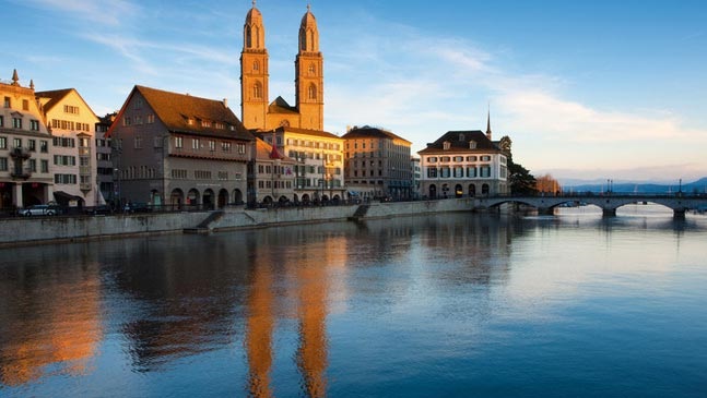 苏黎世-瑞士旅游城市之苏黎世(Zurich),欧洲