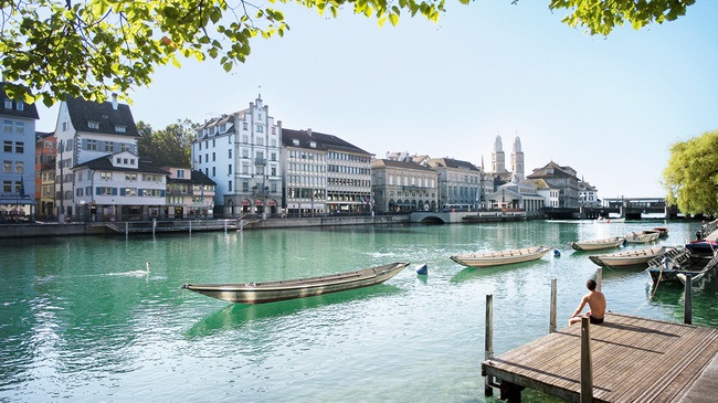 苏黎世-瑞士旅游城市之苏黎世(Zurich),欧洲