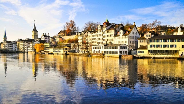 苏黎世-瑞士旅游城市之苏黎世(Zurich),欧洲