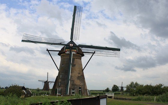荷兰风车之旅一：世界遗产鹿特丹小孩堤防风车,欧洲,欧洲网
