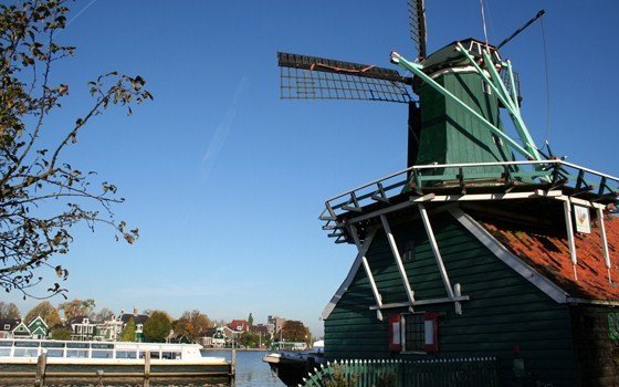 荷兰风车之旅二：游览桑斯安斯风车村,欧洲,欧洲网