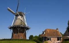 荷兰旅游：荷兰磨坊日-磨坊自行车之旅