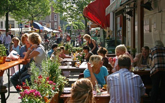 荷兰阿姆斯特丹旅游：阿姆斯特丹城市街区街景,欧洲,欧洲网