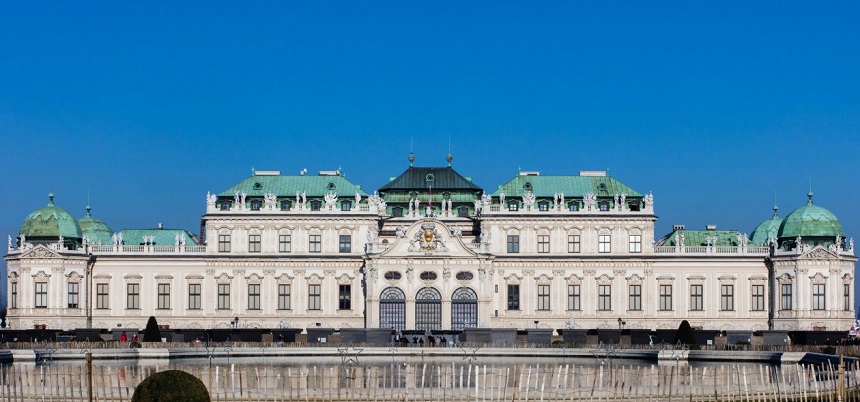 奥地利维也纳皇宫建筑:美景宫Lower Belvedere,欧洲,欧洲网