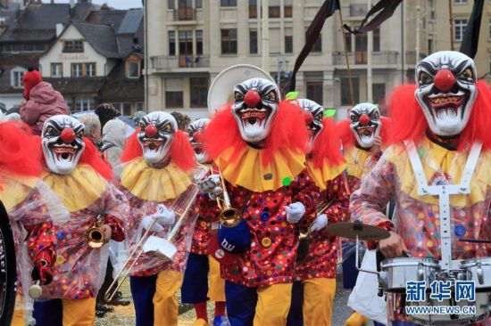 瑞士旅游资讯：瑞士北部城市巴塞尔狂欢节盛装游行,欧洲,欧洲网