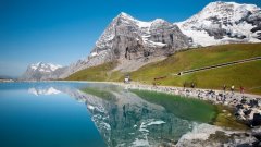瑞士旅游:小谢德格坐火车到瑞士少女峰-欧洲海拔最高的火车站