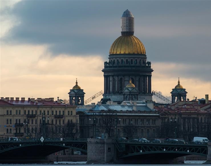 伊萨基辅大教堂:欧洲掠影-俄罗斯圣彼得堡古典建筑伊萨基辅大教,欧洲,欧洲网