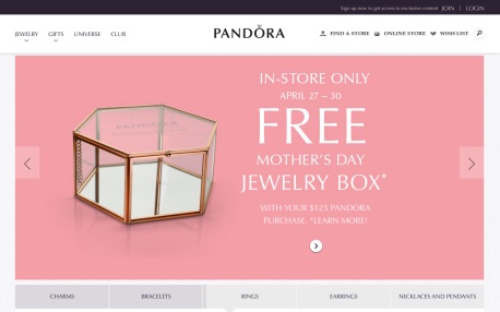 丹麦旅游购物:PANDORA珠宝-丹麦哥本哈根PANDORA品牌概念店,欧洲,欧洲网