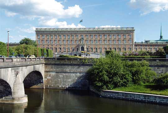瑞典王宫The Royal Palace：瑞典首都斯德哥尔摩旅游景点-瑞典王宫,欧洲,欧洲网