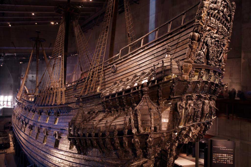 瓦萨沉船博物馆The Vasa Museum：瑞典17世纪战舰博物馆-瓦萨沉船,欧洲