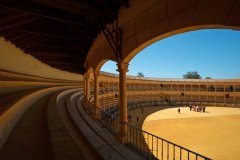 安达卢西亚休闲活动:龙达斗牛场Plaza de Toro de Ronda-西班牙斗牛