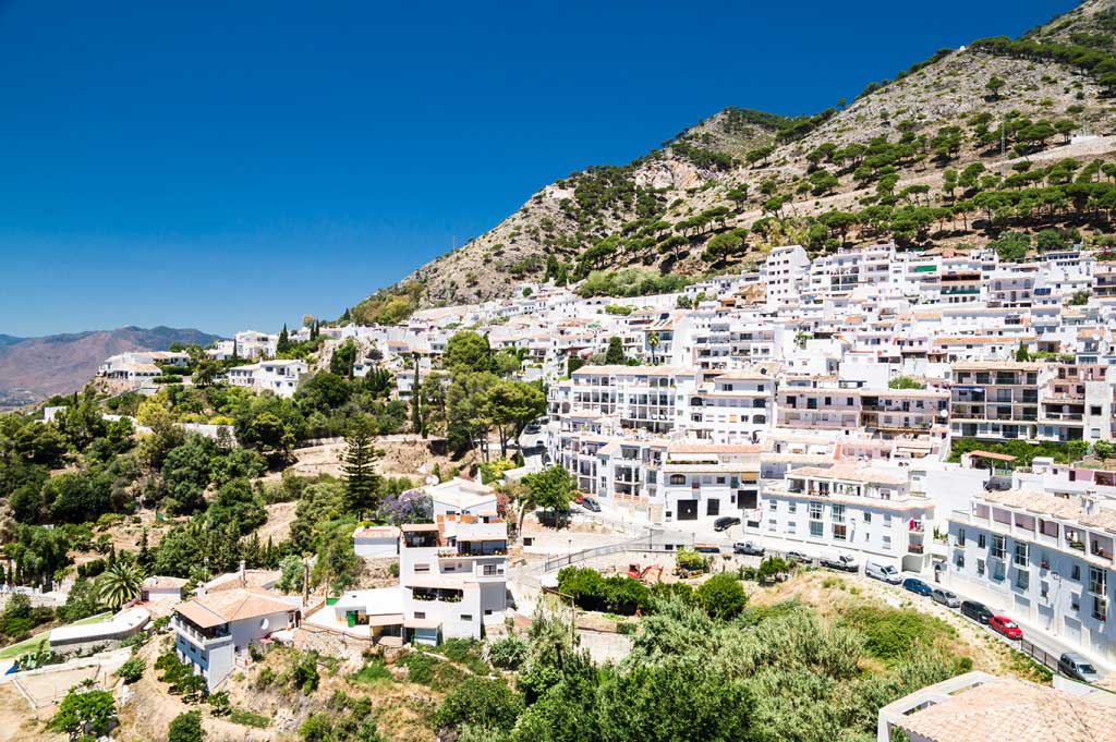 西班牙最美白色小镇:安达卢西亚马拉加省的米哈斯（Mijas）小镇,欧洲,欧洲网