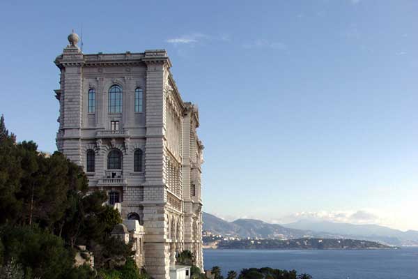 摩纳哥旅游景点:位于MonacoVille圣马丁大道的摩纳哥海洋地理博物馆,欧洲,欧洲网