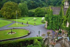 英国古镇-科姆堡城堡Castle Combe:科茨沃尔德Cotswolds石墙小屋