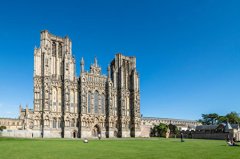 威尔斯大教堂Wells Cathedral:英国萨默塞特Somerset乡村地标性建筑