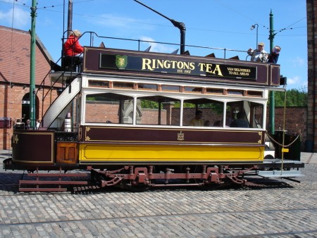 英国杜伦郡露天博物馆-碧米什Beamish Museum:复古的公共交通系统,欧洲,欧洲网
