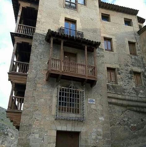 西班牙古城昆卡Cuenca的世界遗产-悬空之屋Casas Colgadas,欧洲