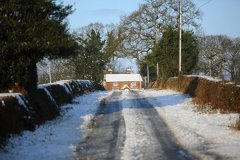 英国汉伯里冬景:风景如画的汉伯里斯塔福德村