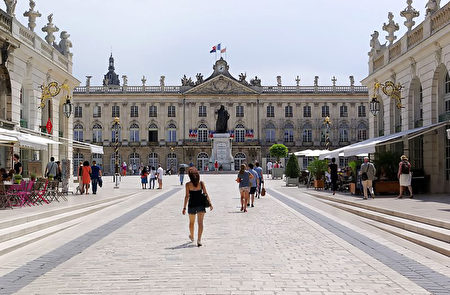 法国最美十大广场1:南锡市斯坦尼斯拉斯广场Place Stannislas àNancy,欧洲,欧洲网