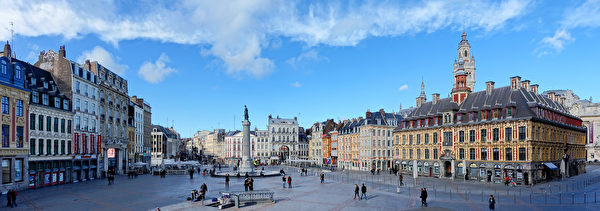 法国最美十大广场2:法国北方的里尔市大广场La Grand Place de Lille,欧洲,欧洲网