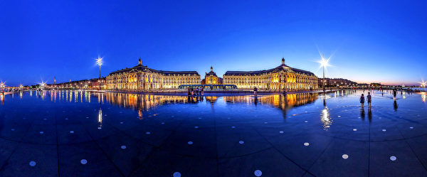 法国最美十大广场5：加伦河畔的波尔多交易所广场Palais de la Bourse,欧洲,欧洲网