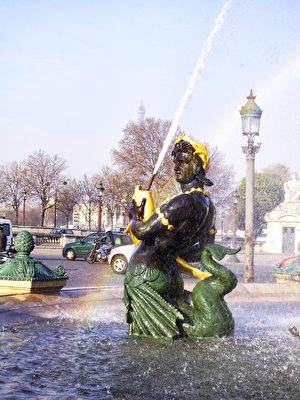 法国最美十大广场6:巴黎协和广场Place de la Concorde à Paris-,欧洲