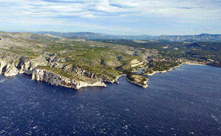 法国峡湾国家公园:马赛南海岸卡朗格湾区Massif des Calanques,欧洲,欧洲网