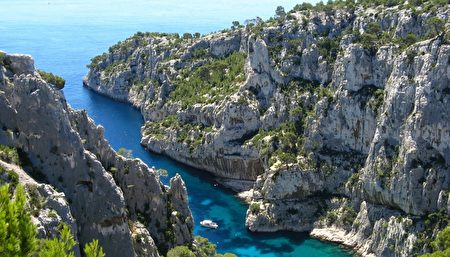 法国峡湾国家公园:马赛南海岸卡朗格湾区Massif des Calanques,欧洲,欧洲网