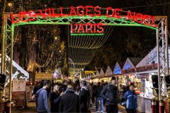 法国巴黎的圣诞市场和圣诞村:区圣日耳曼德佩,香榭丽舍大街圣诞村等
