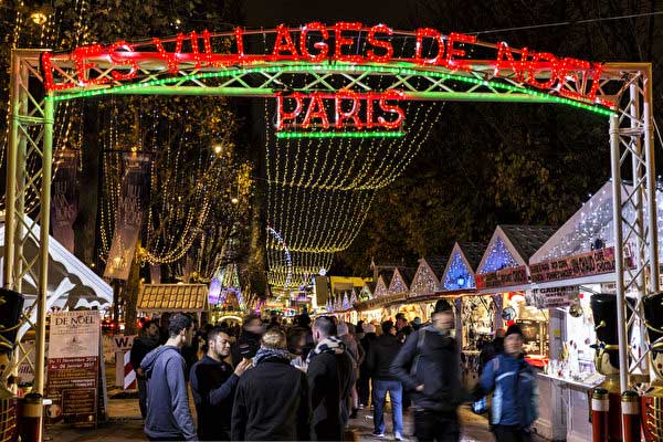 法国巴黎的圣诞市场和圣诞村:区圣日耳曼德佩,香榭丽舍大街圣诞村等,欧洲,欧洲网