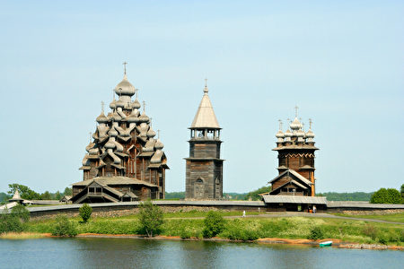 欧洲18个不可思议景点:俄罗斯基日岛Kizhi全木造的基日教堂-变容教堂,欧洲,欧洲网