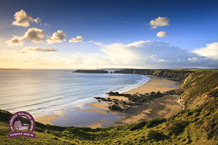 英国旅游-威尔士Wales海滩风景：马娄斯海滩Marloes Sands,欧洲,欧洲网