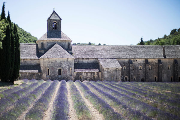 塞南克修道院Abbaye Notre-Dame de Sénanque-法国普罗旺斯薰衣草之旅,欧洲,欧洲网