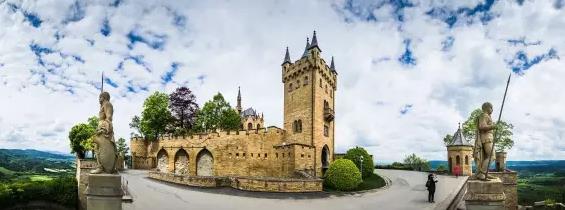 霍亨索伦城堡Burg Hohenzollern-德国南部最著名的普鲁士王朝城堡,欧洲