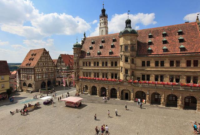 罗腾堡Rothenburg：德国中世纪明珠-红色古堡小镇罗腾堡,欧洲,欧洲网