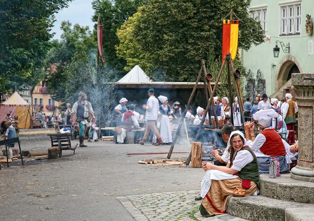 罗腾堡Rothenburg：德国中世纪明珠-红色古堡小镇罗腾堡,欧洲,欧洲网