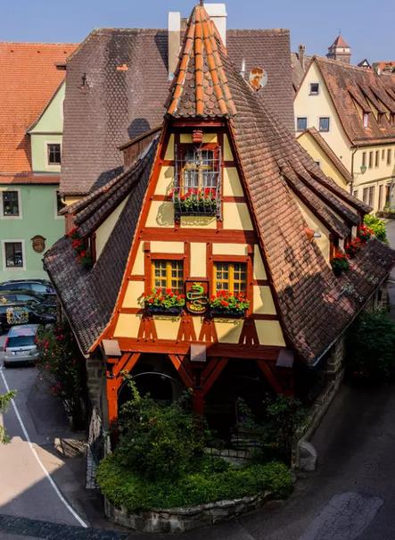 罗腾堡Rothenburg：德国中世纪明珠-红色古堡小镇罗腾堡,欧洲,欧洲网