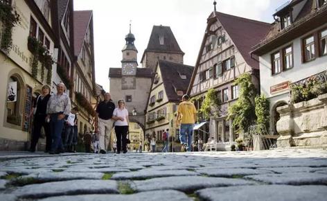 罗腾堡Rothenburg：德国中世纪明珠-红色古堡小镇罗腾堡,欧洲