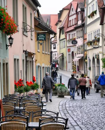 罗腾堡Rothenburg：德国中世纪明珠-红色古堡小镇罗腾堡,欧洲,欧洲网