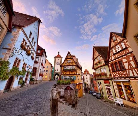 罗腾堡Rothenburg：德国中世纪明珠-红色古堡小镇罗腾堡,欧洲,欧洲网