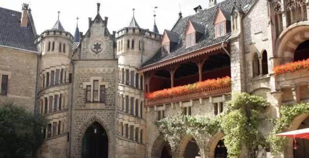玛丽娅堡宫殿Marienburg-德国汉诺威国王乔治五世的哥特式梦想城堡,欧洲