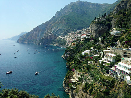 意大利阿玛尔菲悬崖海岸AmalfiCoast:世界最美悬崖海岸-阿玛尔菲,欧洲,欧洲网