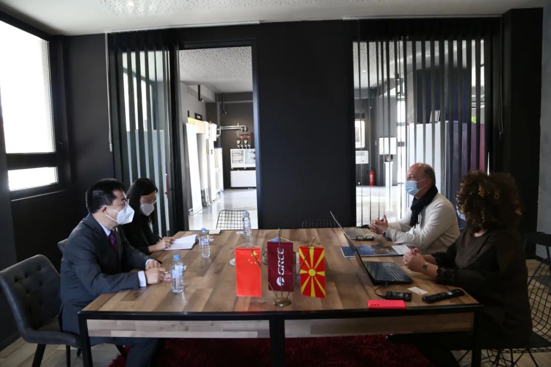 驻北马其顿大使张佐赴北马格力电器公司考察并宣介二十大精神,欧洲,欧洲网
