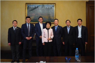 驻捷克大使马克卿走访华信集团欧洲公司,欧洲,欧洲网