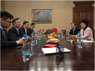 驻捷克大使马克卿走访华信集团欧洲公司,欧洲,欧洲网