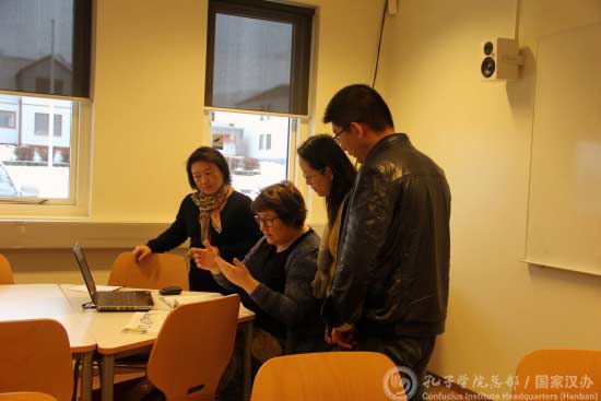 冰岛北极光孔子学院赴雪山半岛中小学推广汉语教学,欧洲