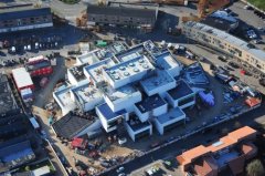 丹麦比隆的乐高体验中心-乐高体验馆造型宛如大积木