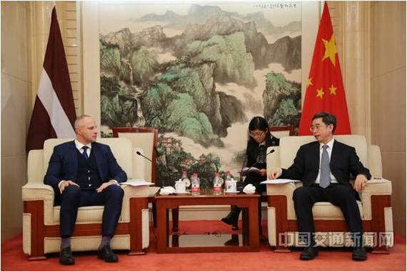 戴东昌会见拉脱维亚交通部官员 探讨交通电子商务和物流领域合,欧洲,欧洲网