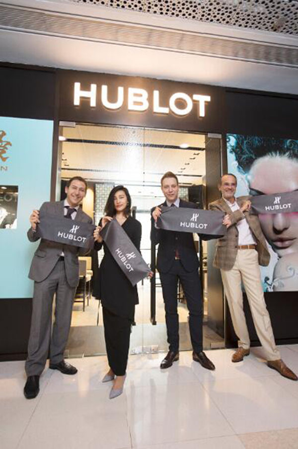 瑞士HUBLOT宇舶表进驻中环IFC 品牌大使国际视觉艺术家陈漫,欧洲