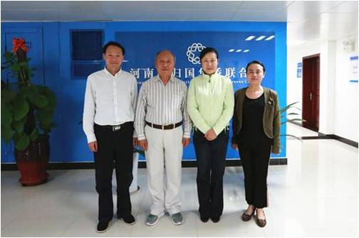 罗马尼亚中国和平统一促进会会长郭玉山访问河南,欧洲,欧洲网